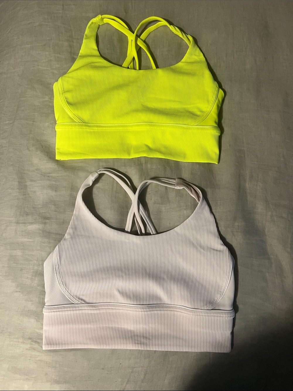 Lululemon Energy Longline Bra Ribbed Luxtreme *Medium Support